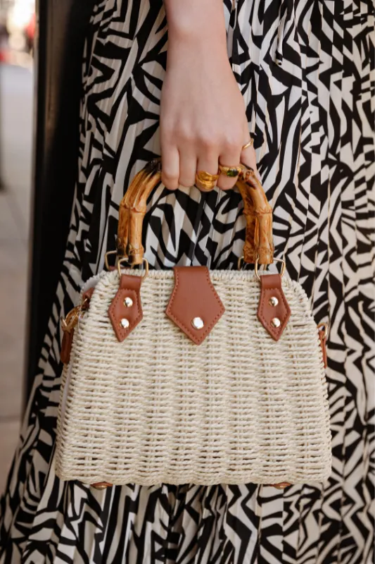 Rattan Beach Tote