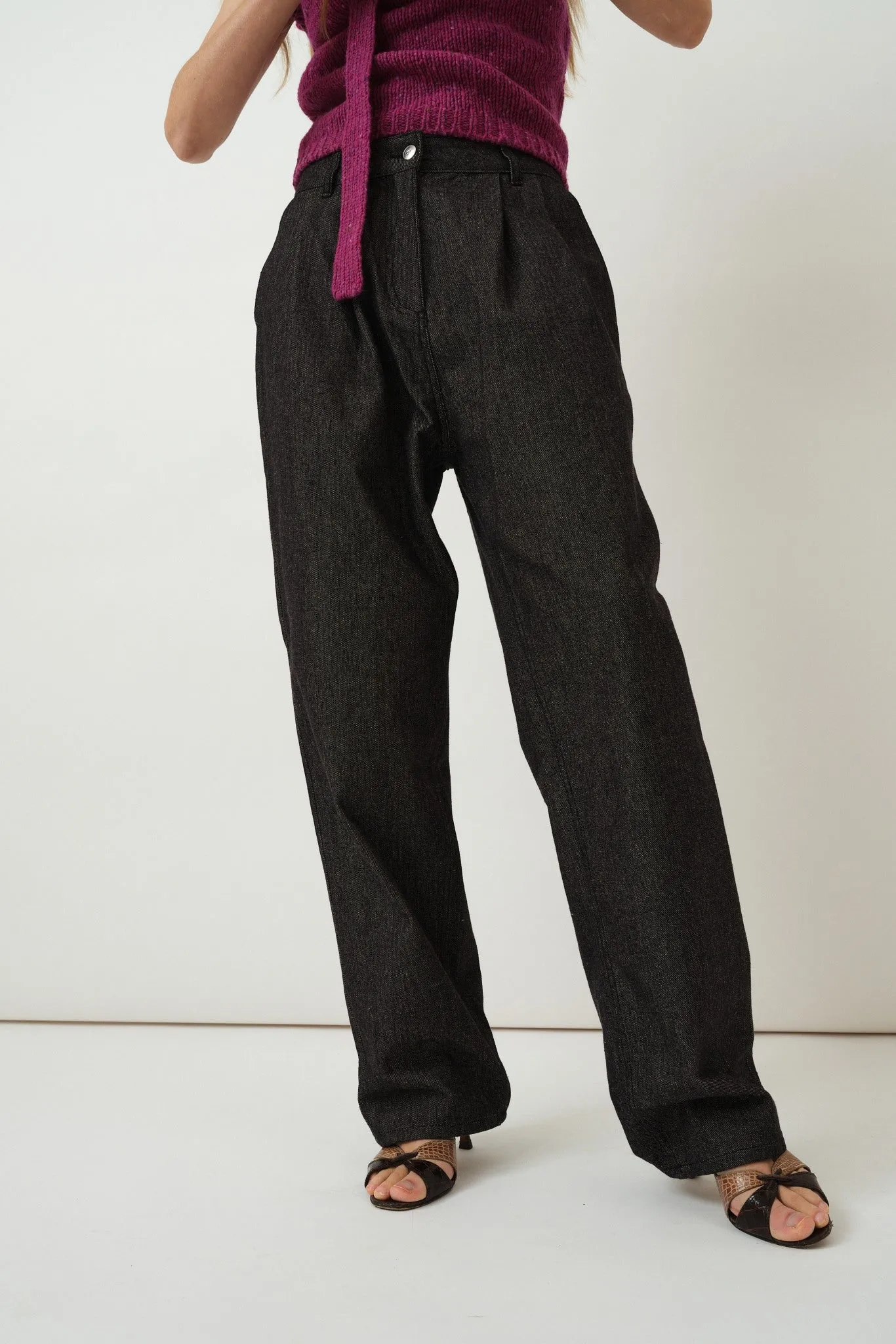 Shake Jeans — Black/White