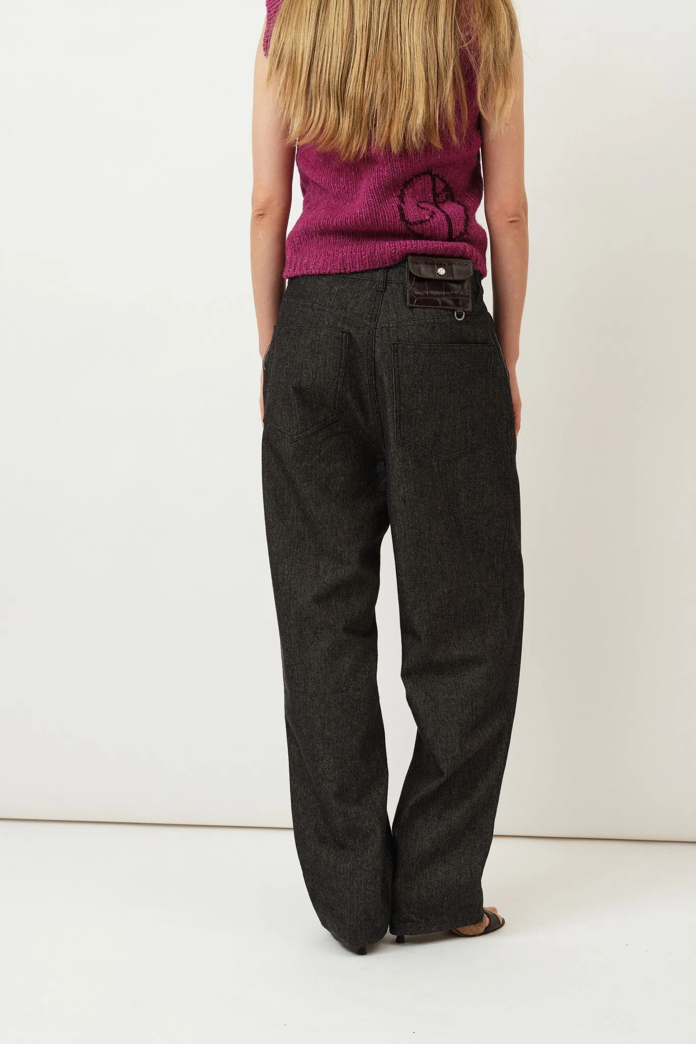 Shake Jeans — Black/White