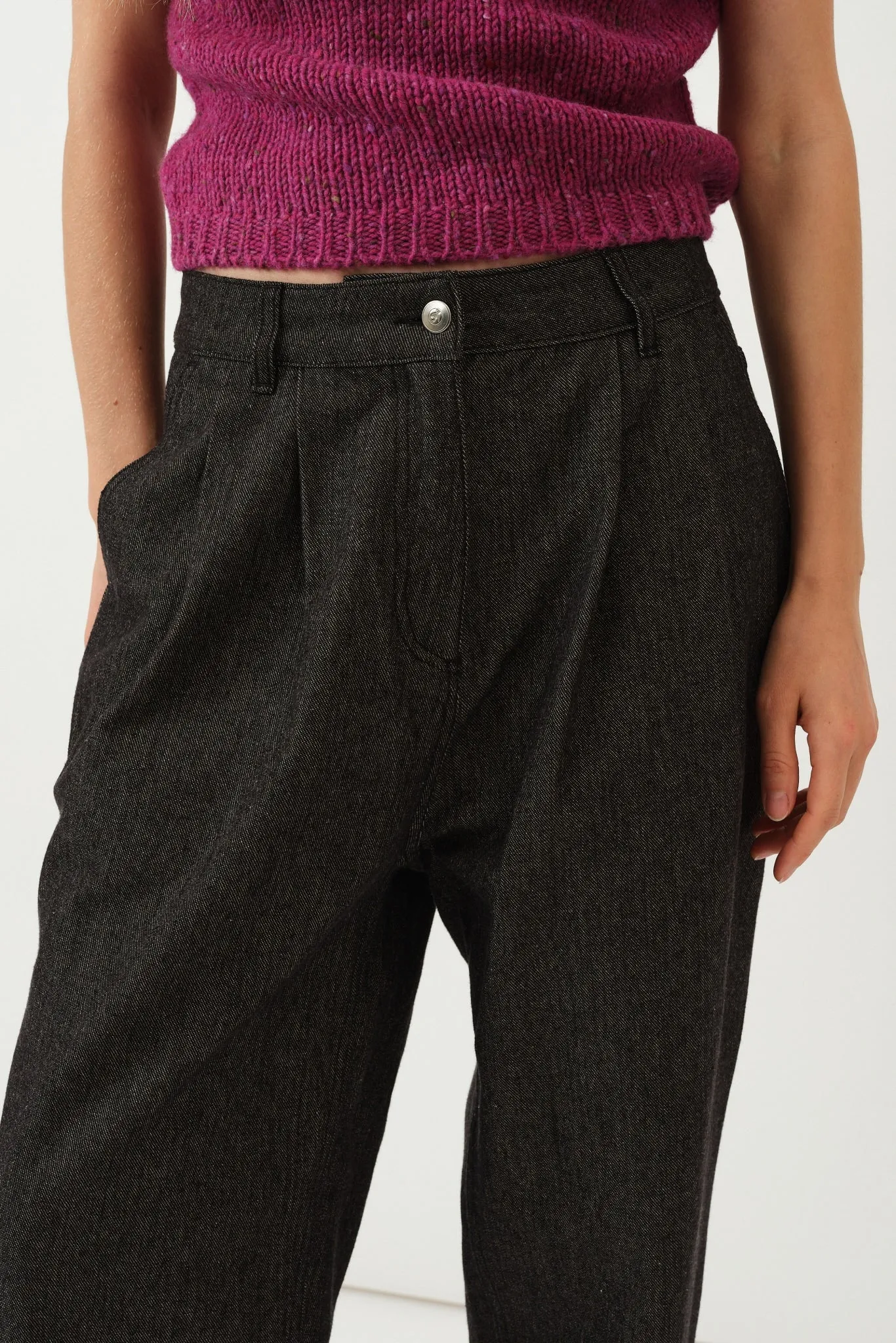 Shake Jeans — Black/White