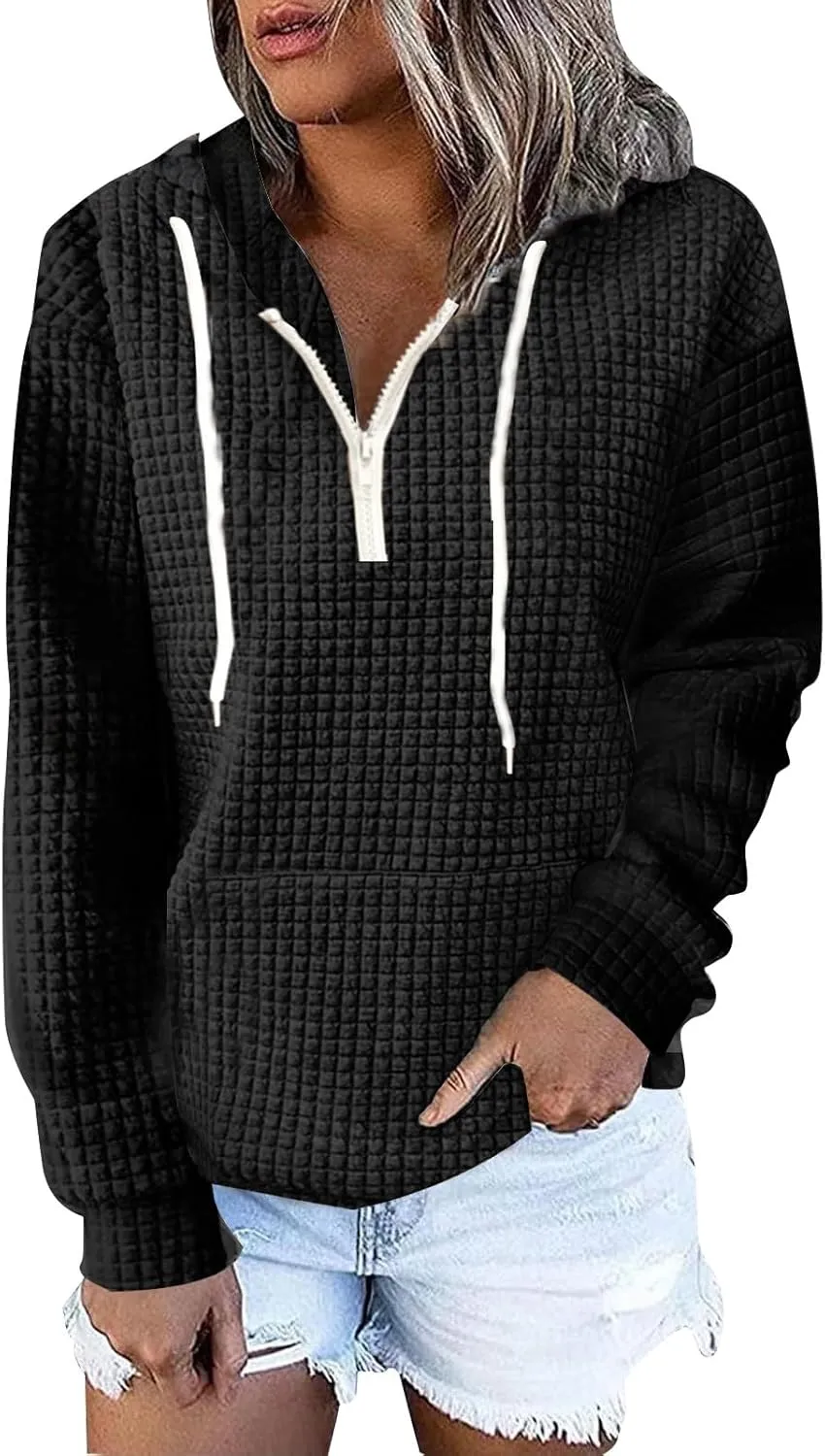 SHAOBGE Oversized hoodies for women Sweatshirts Workout Hooded Pullover Tops Sweaters Casual Comfy Fall Fashion Outfits