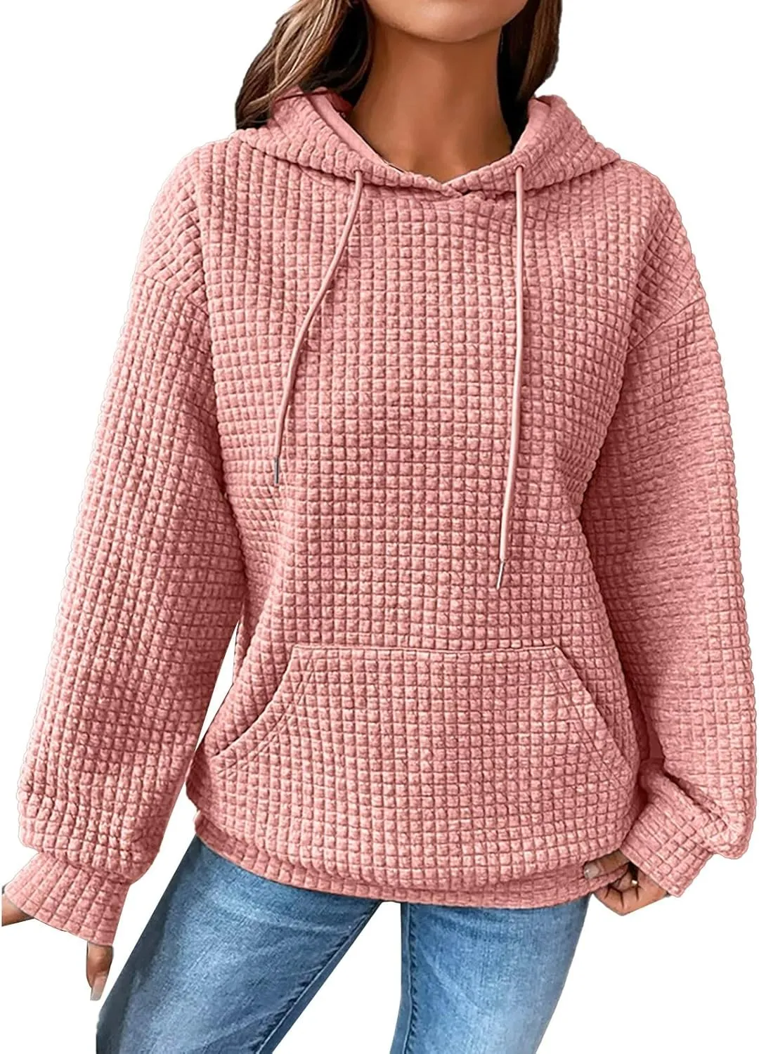 SHAOBGE Oversized hoodies for women Sweatshirts Workout Hooded Pullover Tops Sweaters Casual Comfy Fall Fashion Outfits