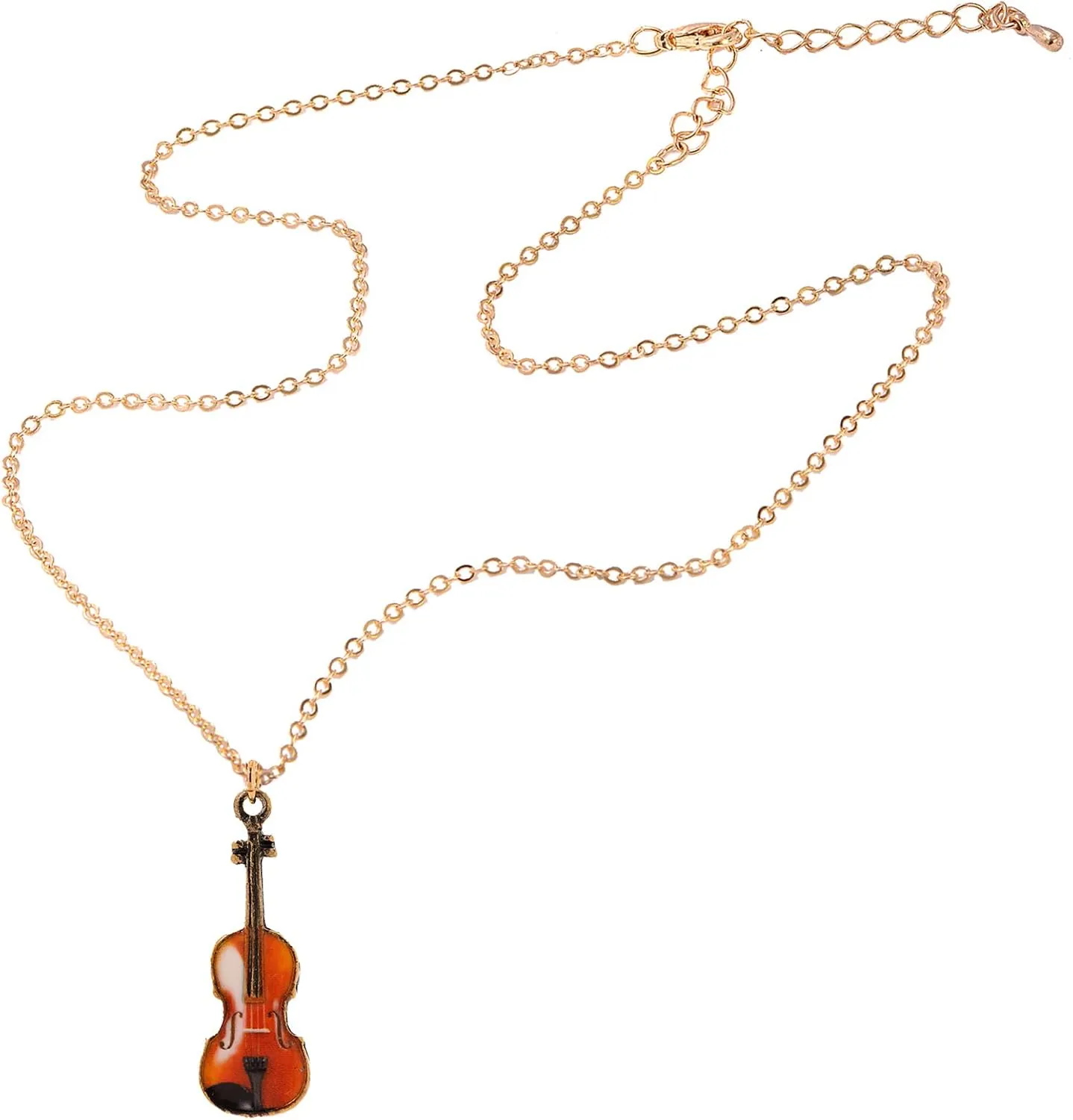 Spinningdaisy Folk Art Series Whimsical Music Necklace | Uncommon Jewel