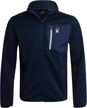 Spyder Men's Jacket - Full Zip Up Soft Encore Fleece Jackets for Men - Men's Lightweight Jackets with Chest Pockets (S-XL)