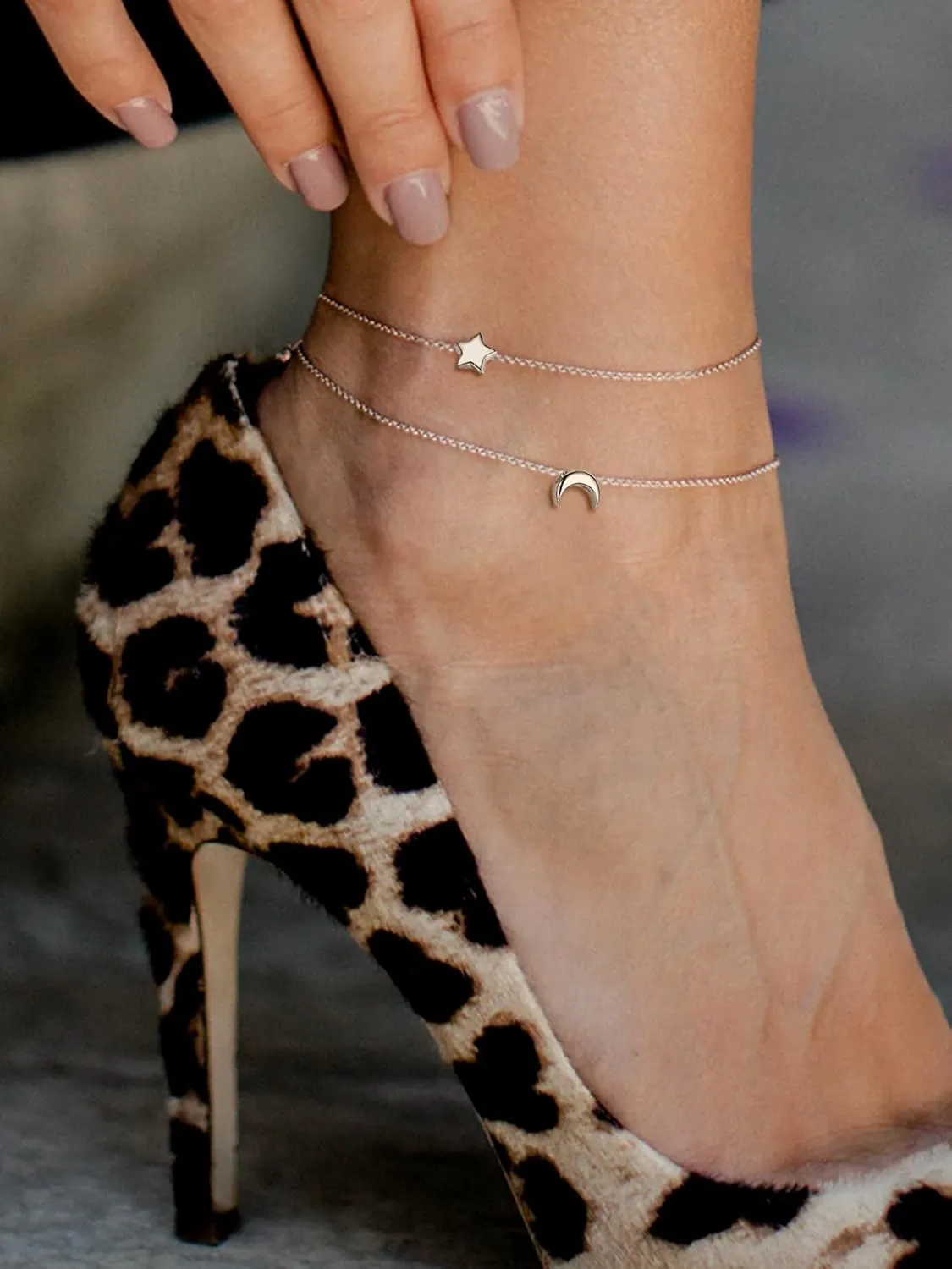 Supcare Sterling Silver Anklets for Women Jewelry (with Gift Package)
