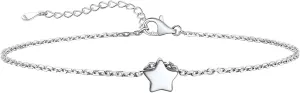 Supcare Sterling Silver Anklets for Women Jewelry (with Gift Package)
