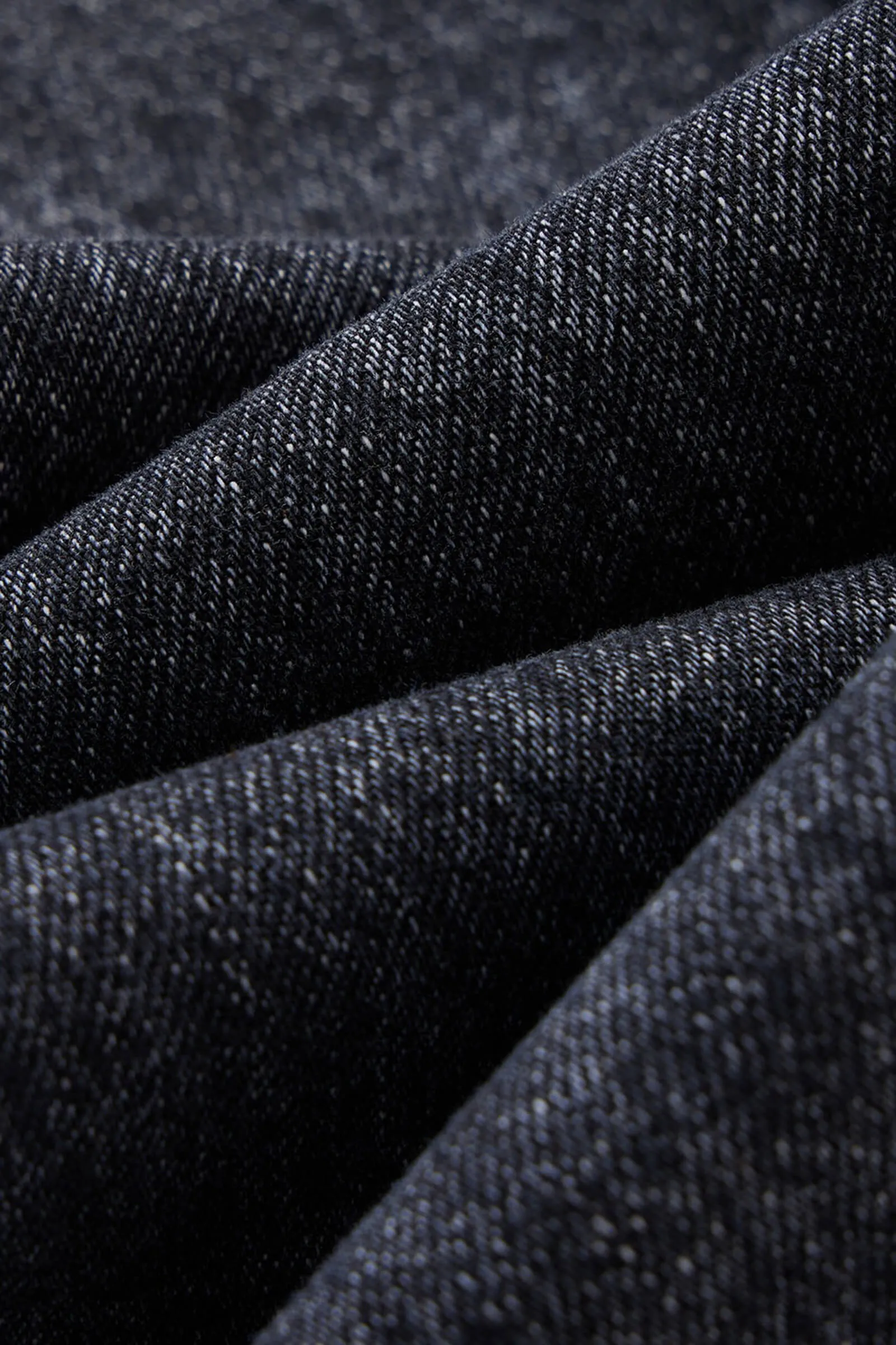 Vintage Straight-Cut Denim Jeans