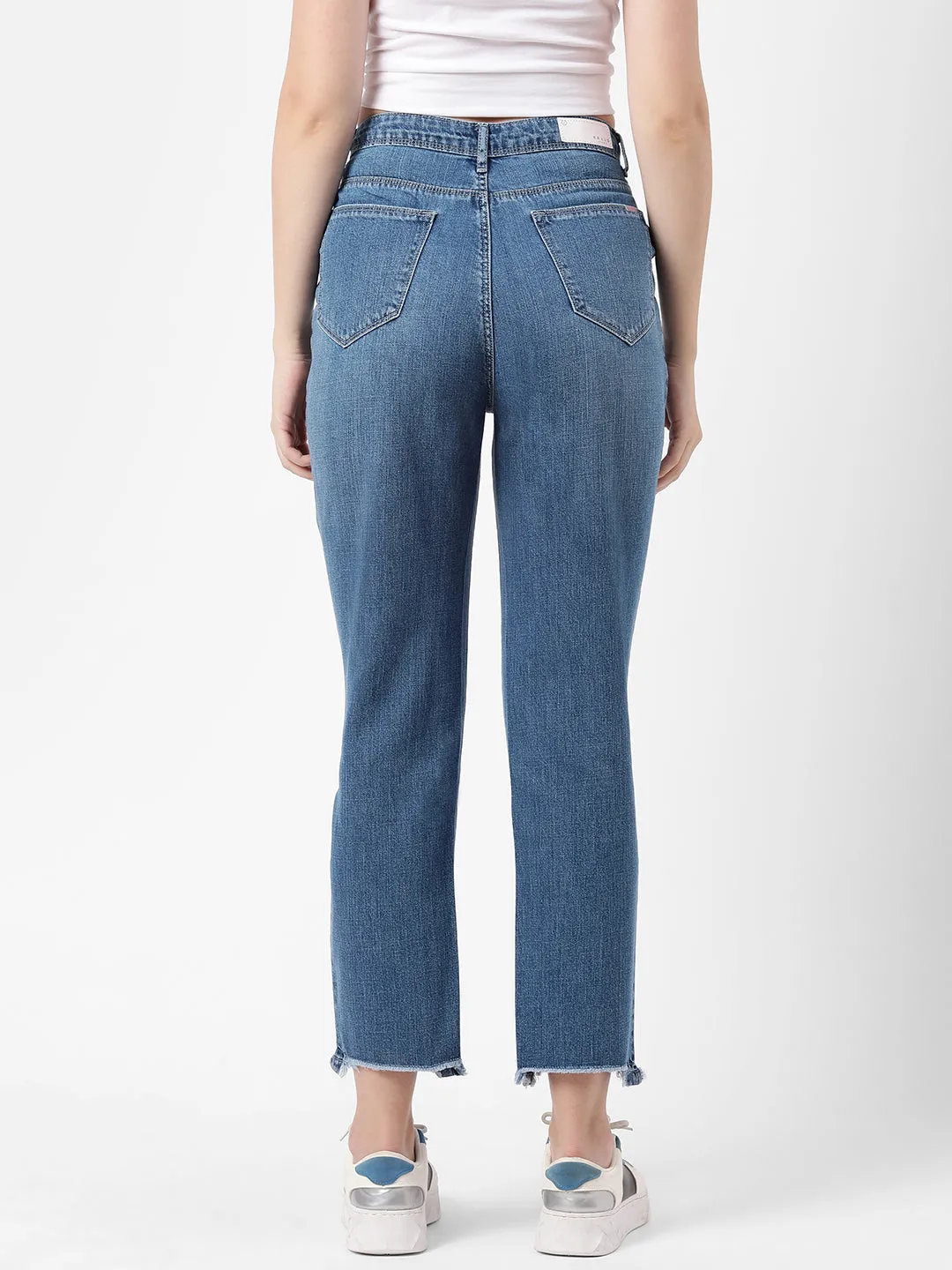 Women High-Rise Baggy Fit Jeans