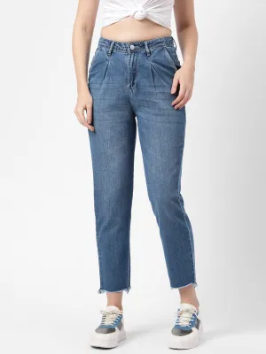 Women High-Rise Baggy Fit Jeans