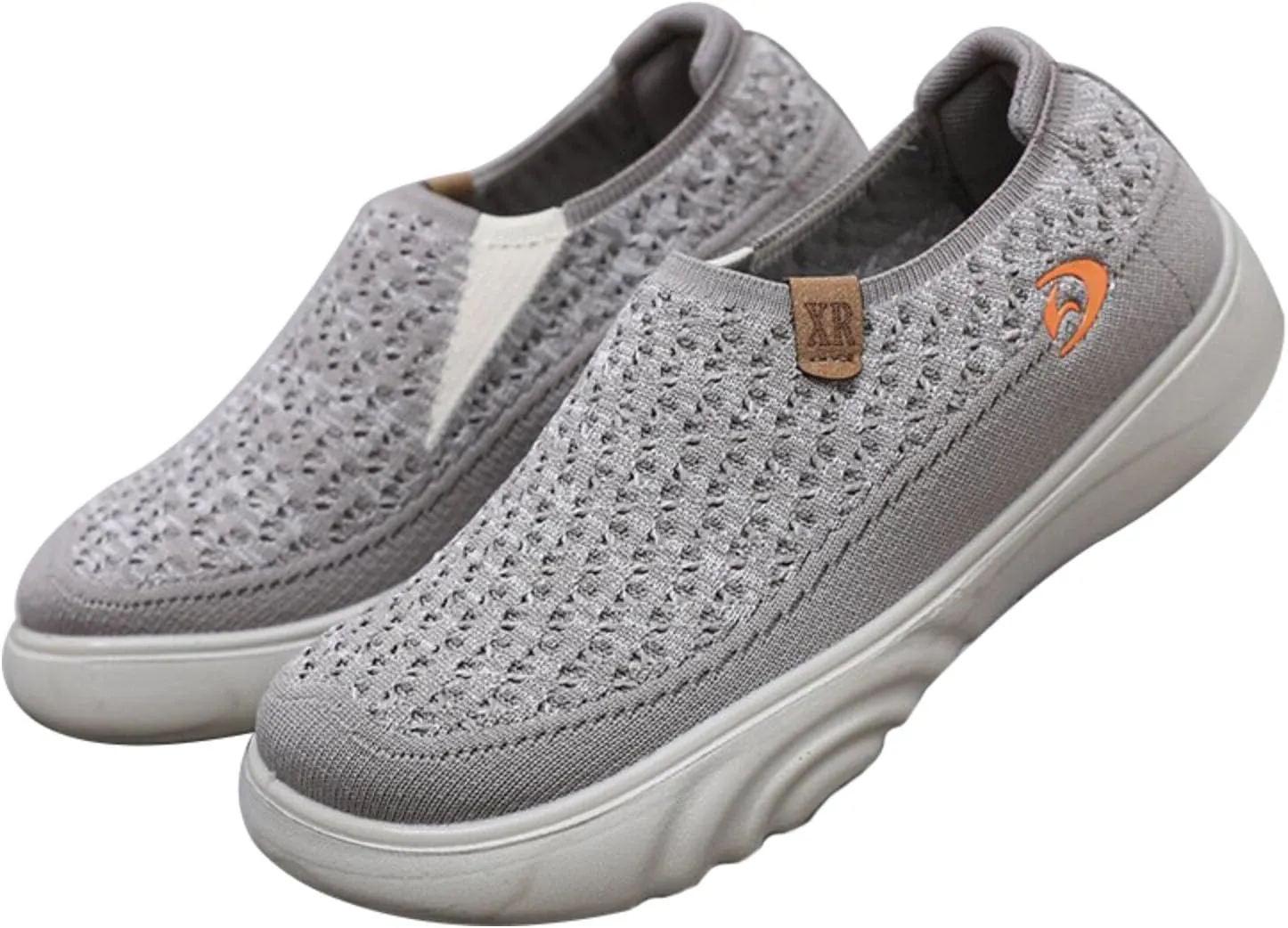 Women's Fabric Loafer Extra Wide Shoes Women Breathable Walking Shoe Nursing Shoes Women Comfortable Home Shoes Slip On Lightweight Breathable Woven Fabric with Soft Soles