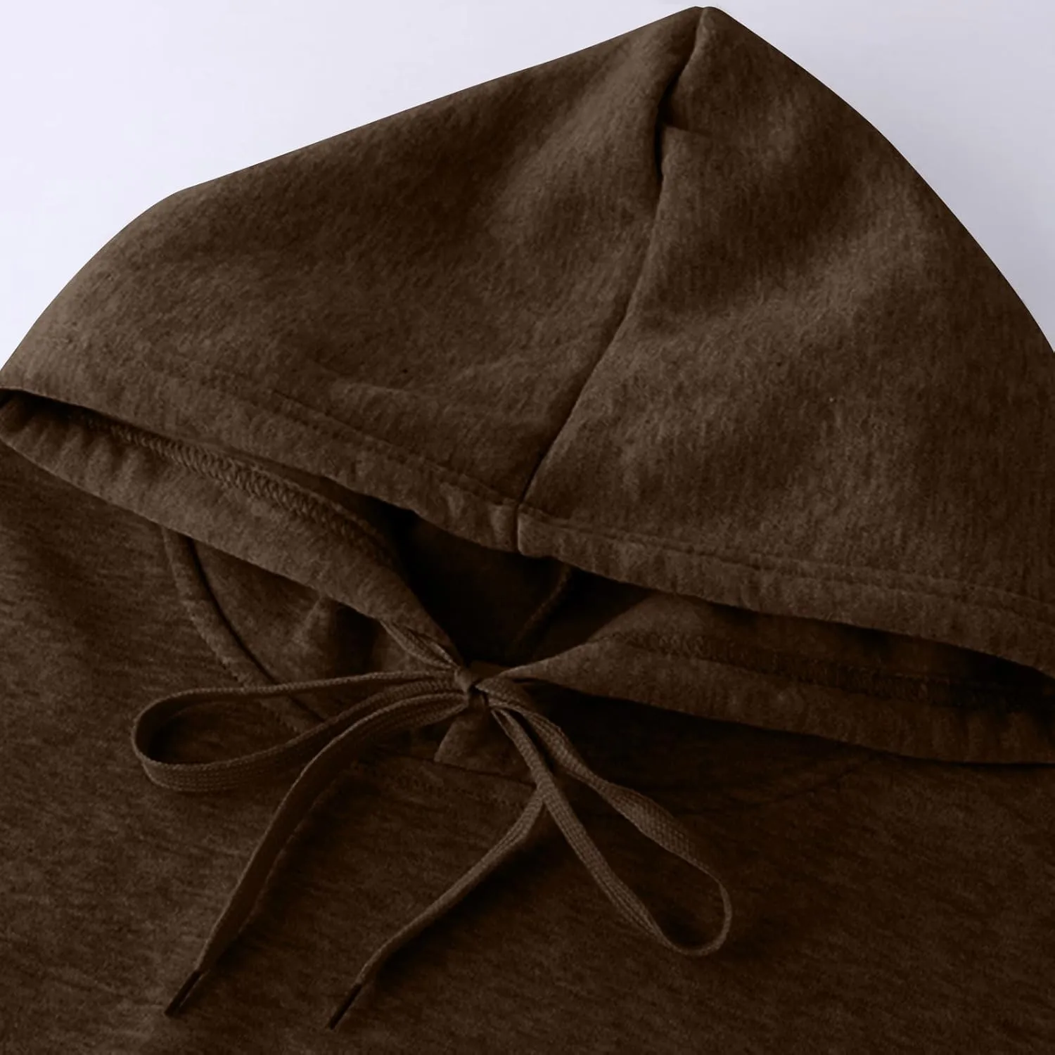 Womens Hoodies Long Sleeve Simple Solid Color Hooded Pullover Comfy 2024 Fall Fashion Sweatshirts with Pocket
