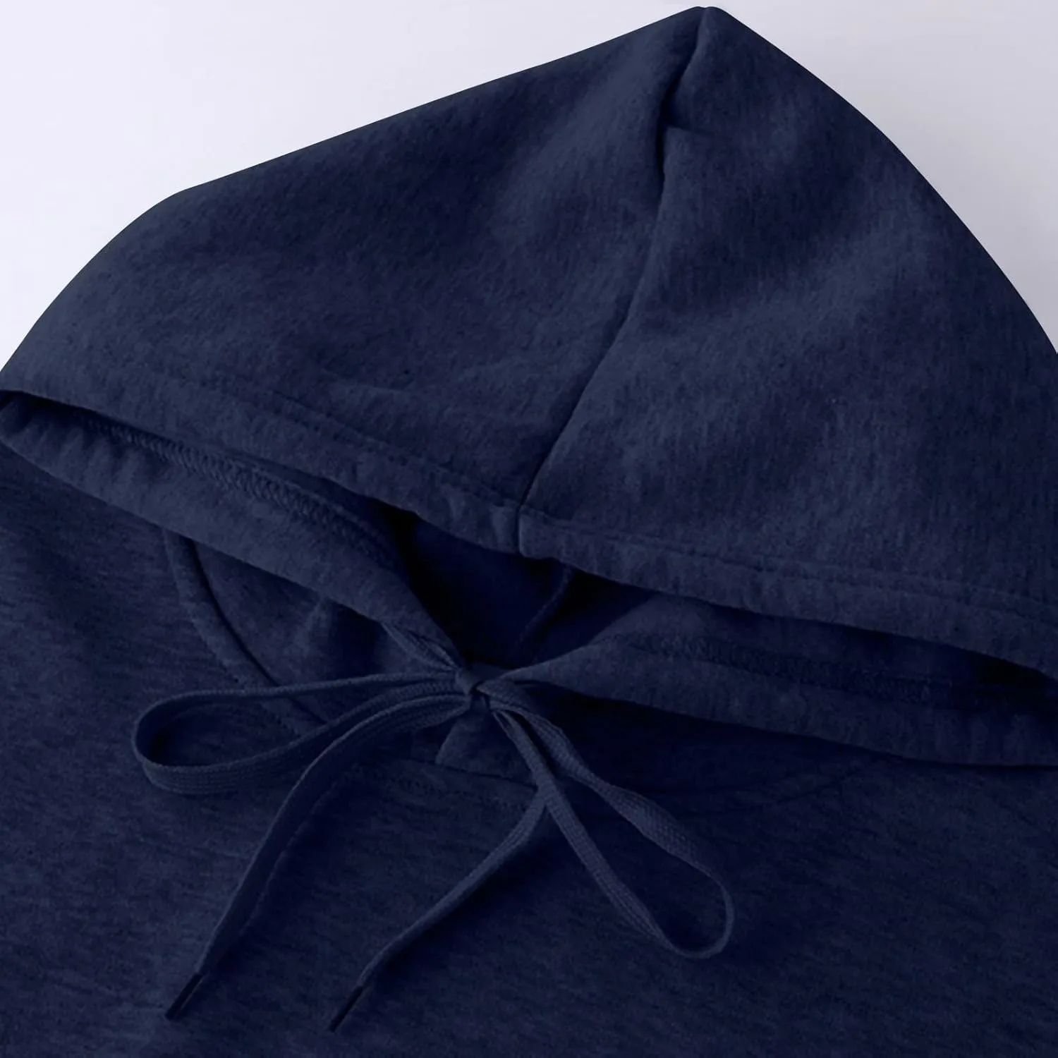 Womens Hoodies Long Sleeve Simple Solid Color Hooded Pullover Comfy 2024 Fall Fashion Sweatshirts with Pocket