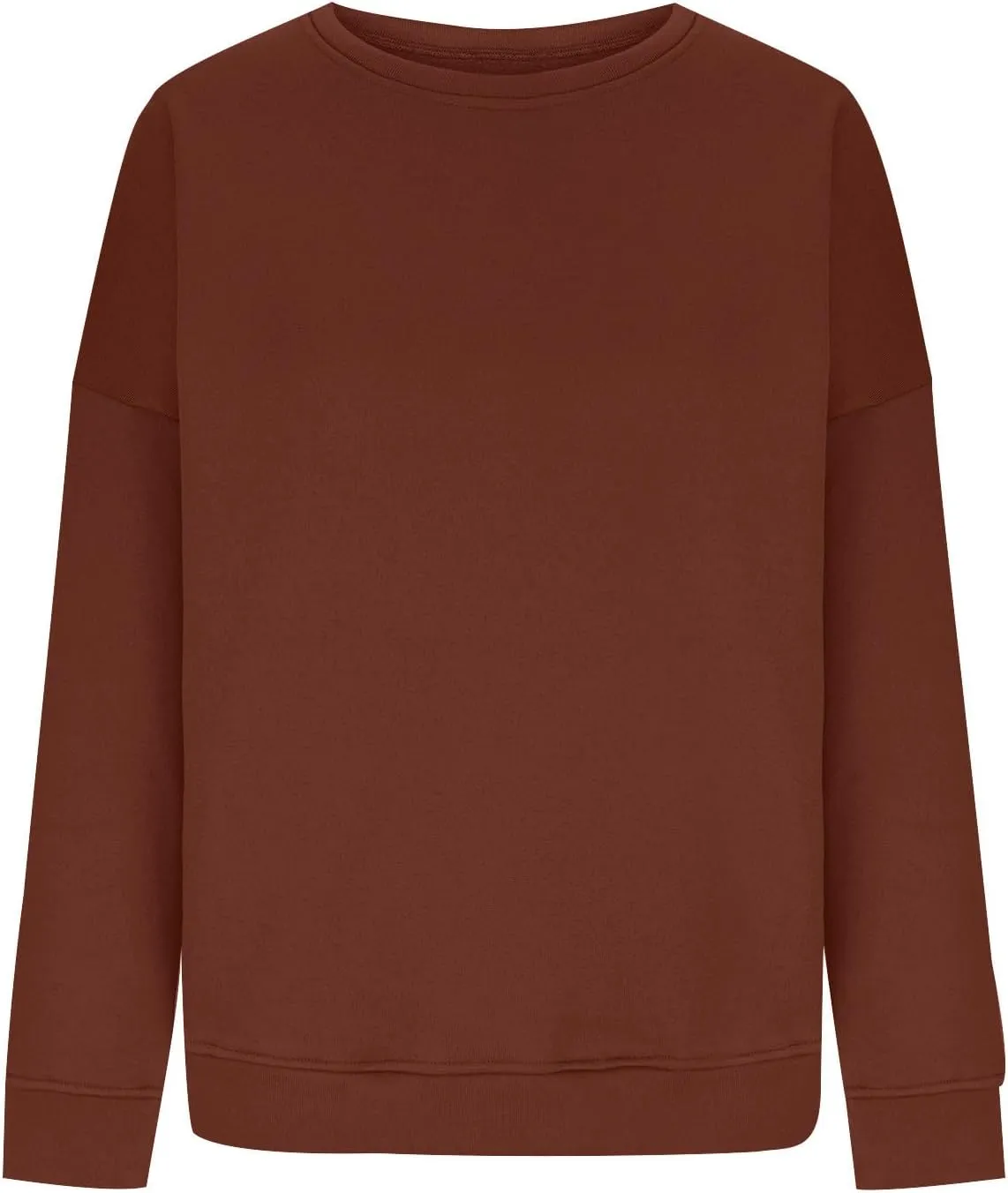 Womens Oversized Sweatshirts Hoodies Fleece Crew Neck Pullover Sweaters Casual Comfy Fall Fashion Outfits Clothes 2024