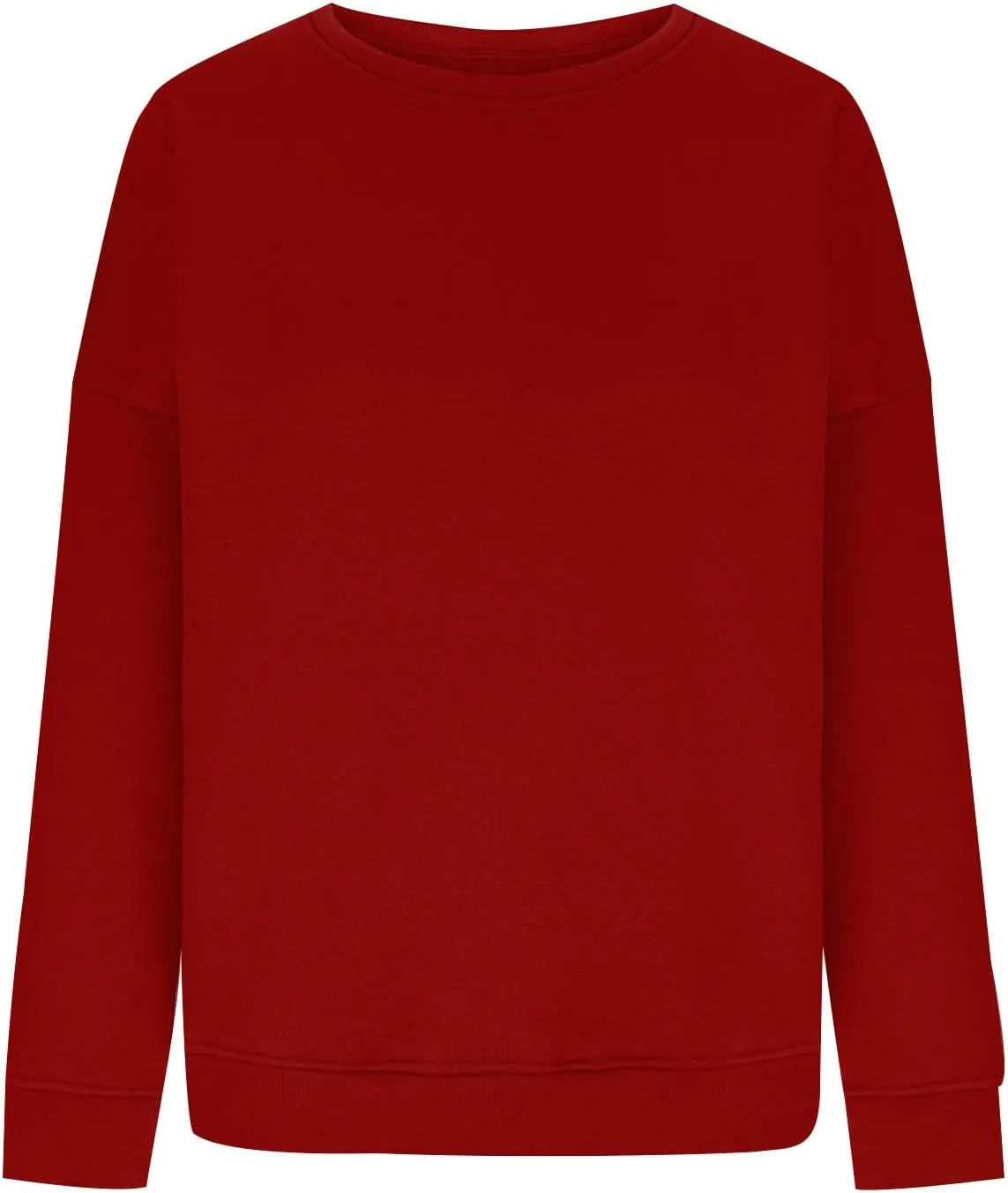 Womens Oversized Sweatshirts Hoodies Fleece Crew Neck Pullover Sweaters Casual Comfy Fall Fashion Outfits Clothes 2024