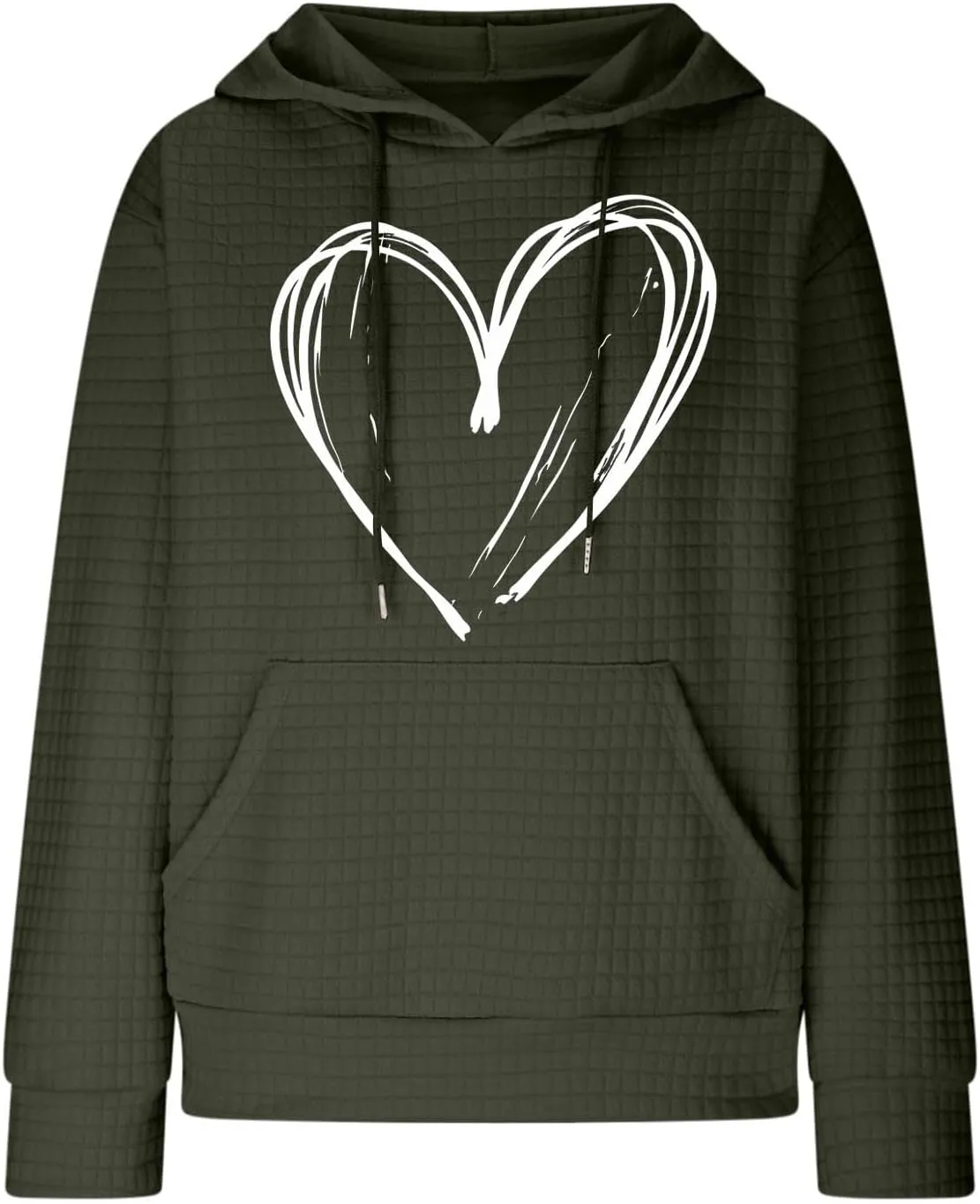 Women's Printed Oversized Hoodies Pullover Sweatshirts, 2024 Outfits Lose Basic Comfy Pullover Sweaters