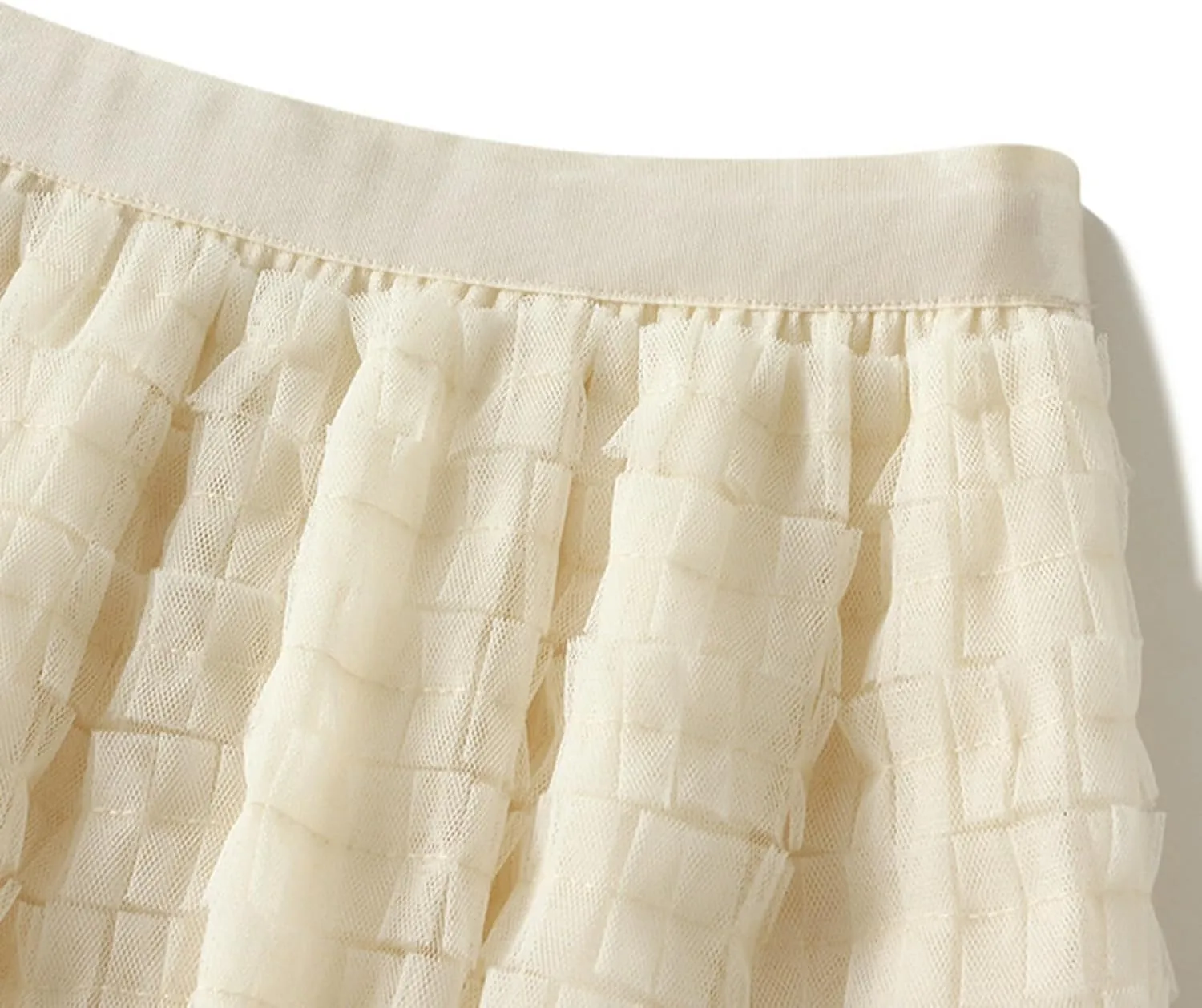 Women'S Tulle Skirt Elastic Waist Tutu Skirt Layered Puffy Fairy Skirts Mesh Layered Skirts Party Skirts