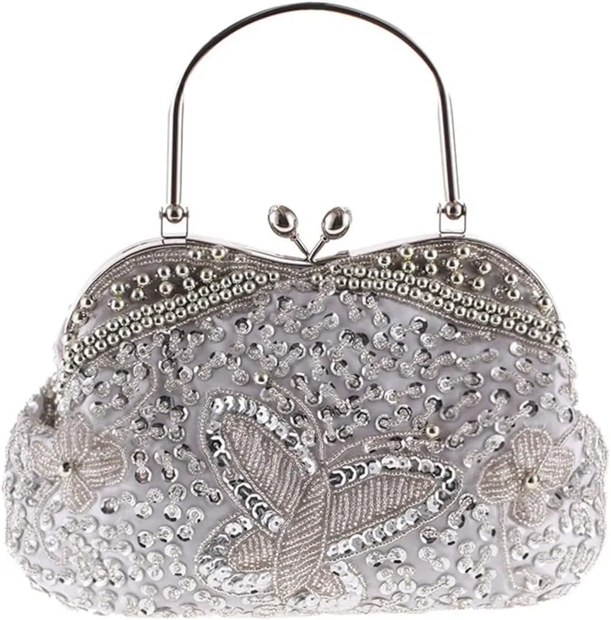 Women's Vintage Evening Bags Party Clutch Bag Purse Handbag Shoulder Bag