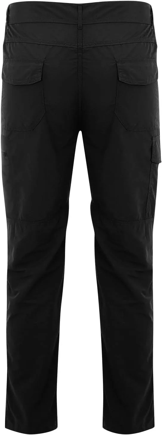 Work Pants for Men Tactic Hiking Waterproof Cargo Pants for Men Relaxed Fit Riptop Lightweight Outdoor Trousers