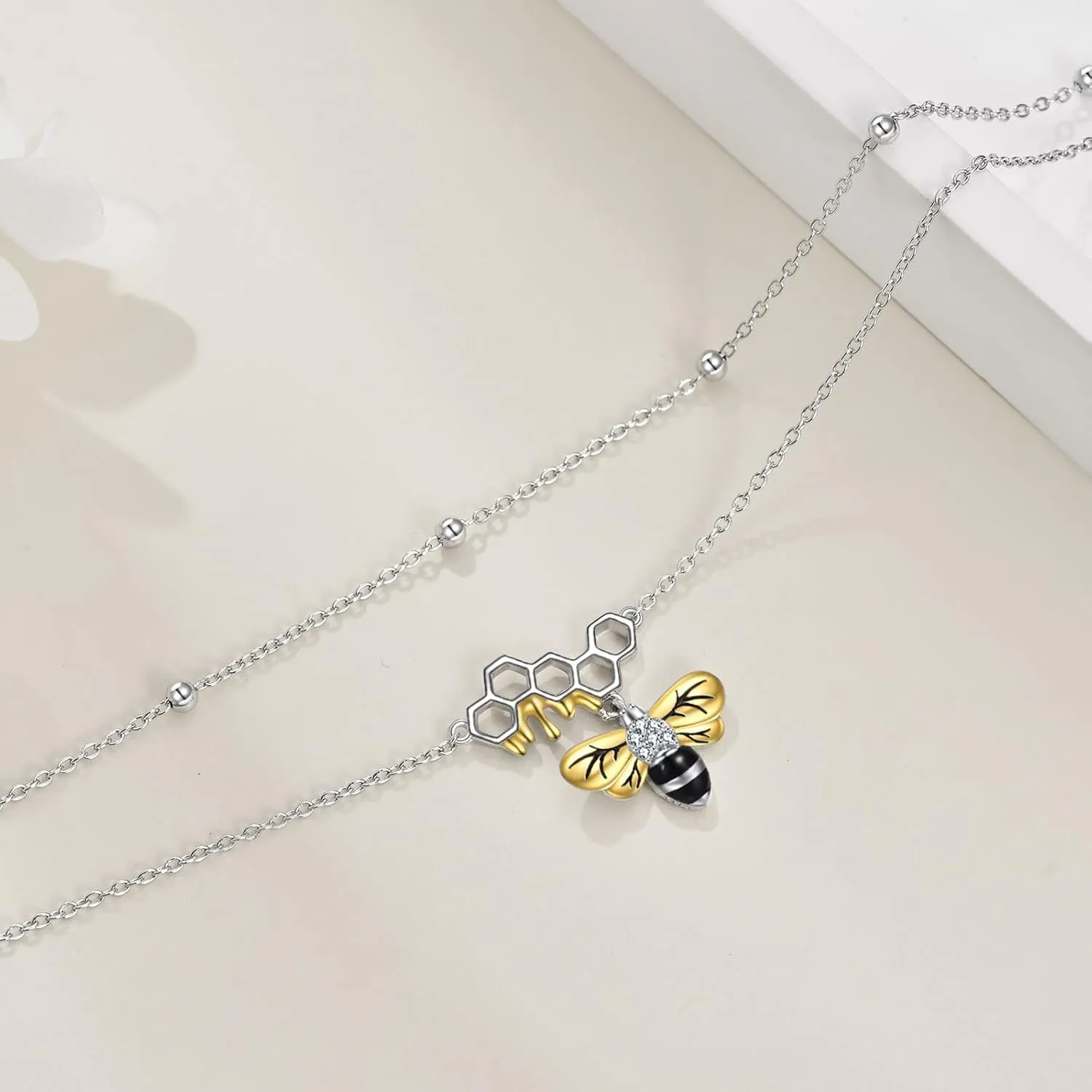 YAFEINI Anklet Bracelets for Women Girls Sterling Silver Hummingbird/Dragonfly/Butterfly Link Chain Anklets Jewelry Gifts